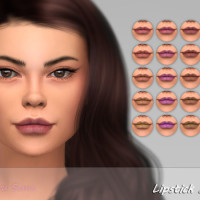 Honey Butter Lip Colour by Screaming Mustard at TSR » Sims 4 Updates