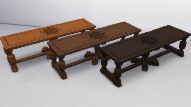 Sims 4 Renaissance Table by TheJim07 at Mod The Sims