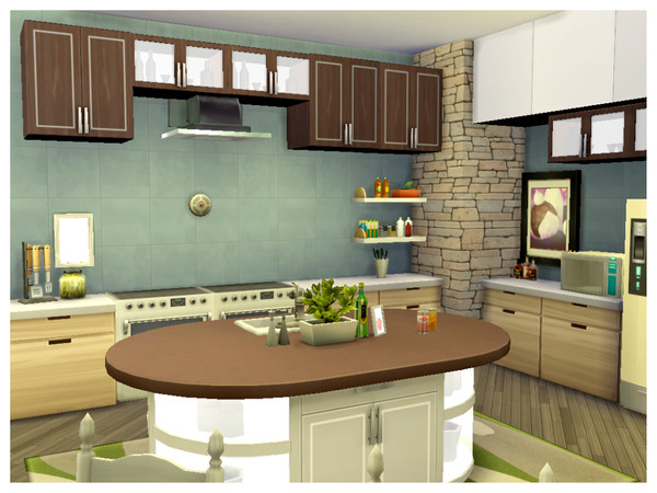 Sims 4 Renovated Wooden Abode by Mini Simmer at TSR