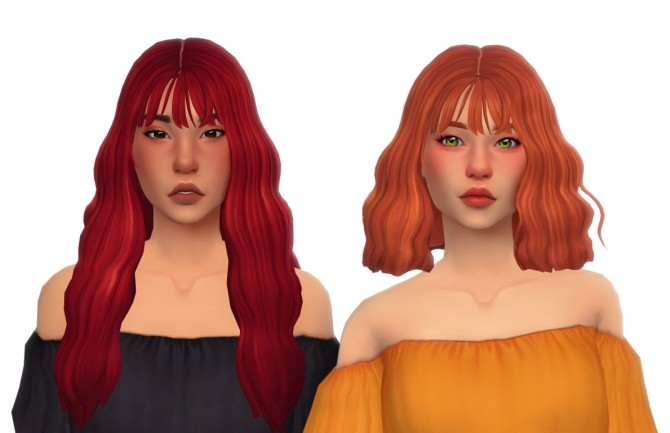 Sims 4 Holy hair retexture at Simandy