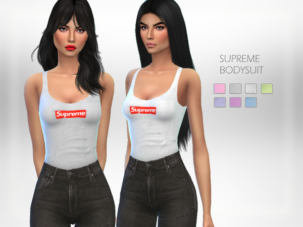Sims 4 Supreme Bodysuit by Puresim at TSR
