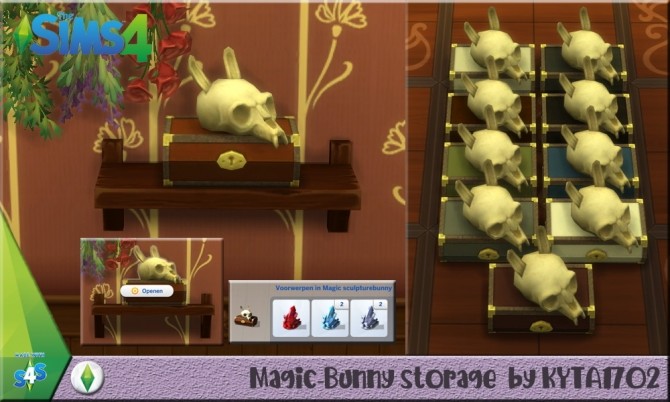 Sims 4 Magic Clutter set by Kyta1702 at Simmetje Sims
