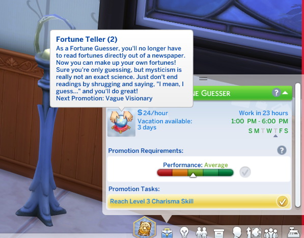 Sims 4 Fortune Teller Career by maeemma at Mod The Sims