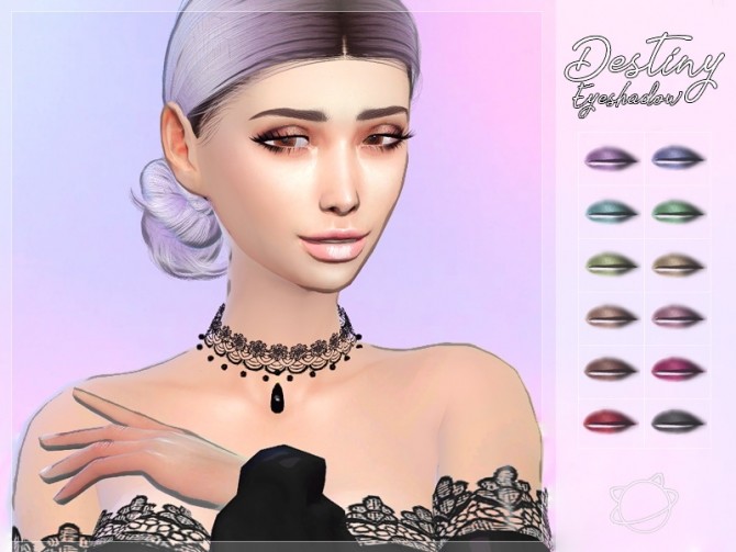 Sims 4 Destiny Eyeshadow at Yuumia Universe CC