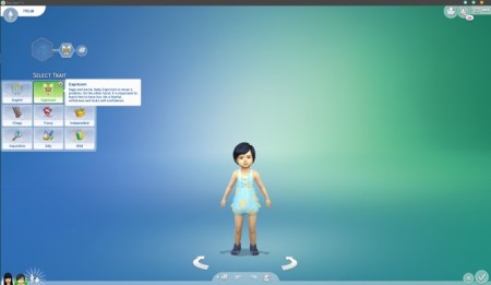 Capricorn Toddler Trait by StormyWarrior8 at Mod The Sims