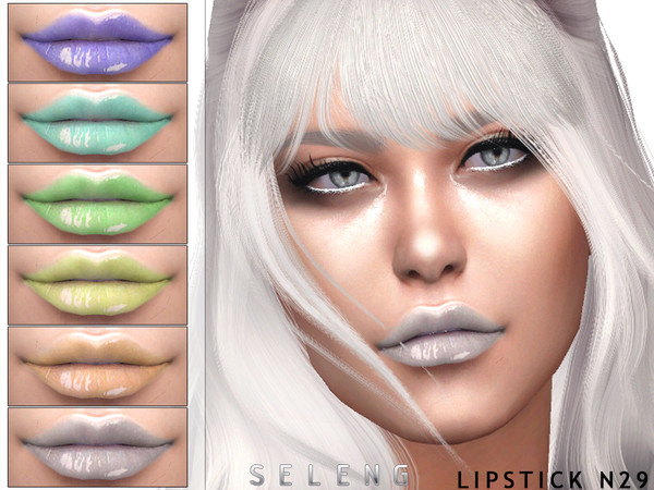 Sims 4 Lipstick N29 by Seleng at TSR