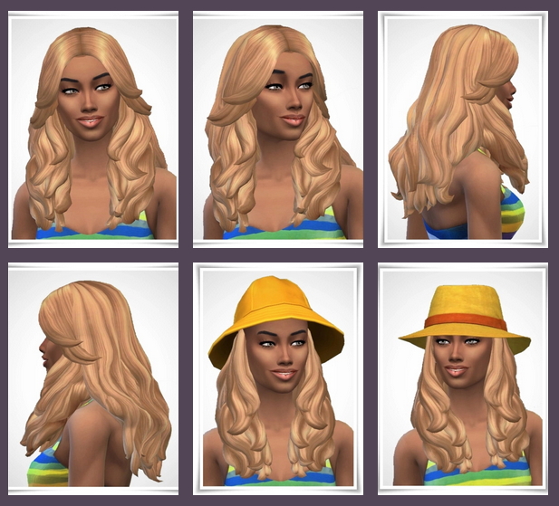 Sims 4 Lena Hair at Birksches Sims Blog