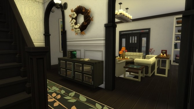 Sims 4 Autumn Craftsman house by Copper Penny at Mod The Sims