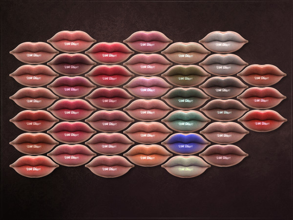 Sims 4 Complex Lipstick by RemusSirion at TSR