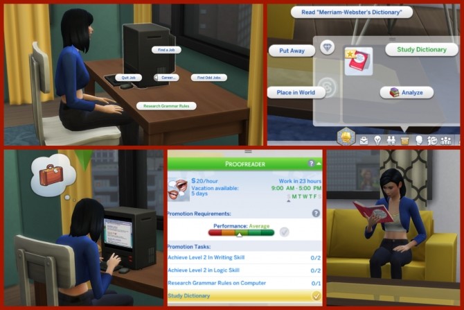 Sims 4 Linguist Career by StormyWarrior8 at Mod The Sims