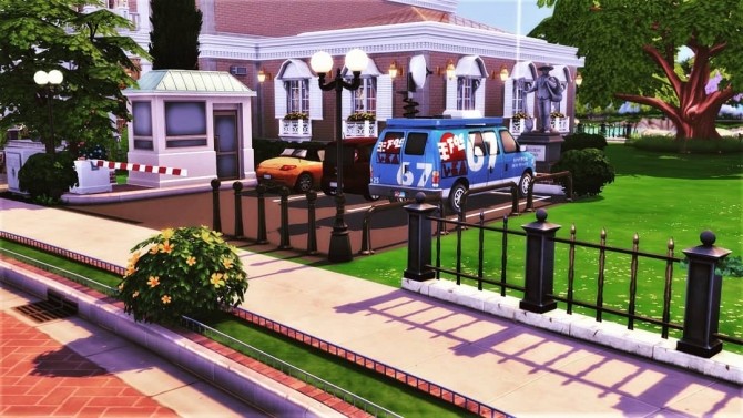 Sims 4 Newcrest City Hall at Agathea k