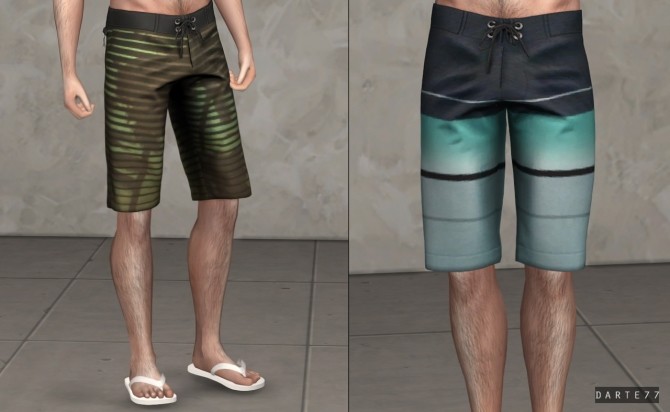 Sims 4 Swim Shorts M at Darte77