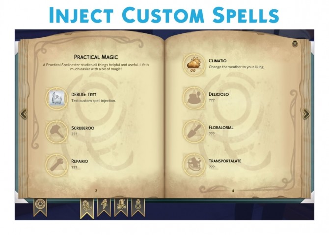 Sims 4 The Spellbook Injector by r3m at Mod The Sims