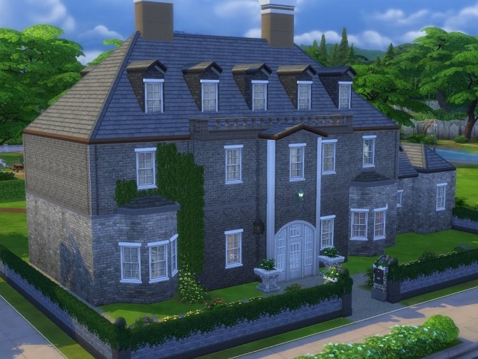 Sims 4 Crystalcreek Mansion at KyriaT’s Sims 4 World