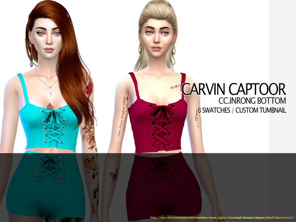 Sims 4 Inrong top by carvin captoor at TSR