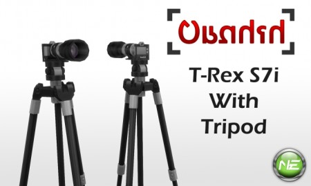 Candid T-Rex S7i Camera & Tripod 15 Colors by New Era at Mod The Sims