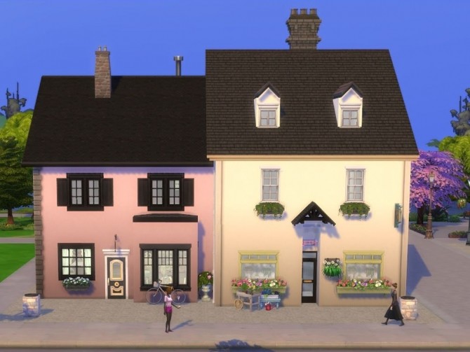 Sims 4 The Old Lace Tea Room at KyriaT’s Sims 4 World