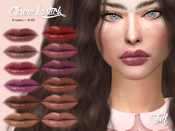 Sims 4 IMF Claire Lipstick N.221 by IzzieMcFire at TSR