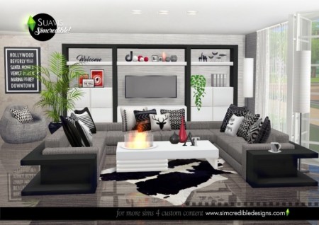 Suavis living room at SIMcredible! Designs 4