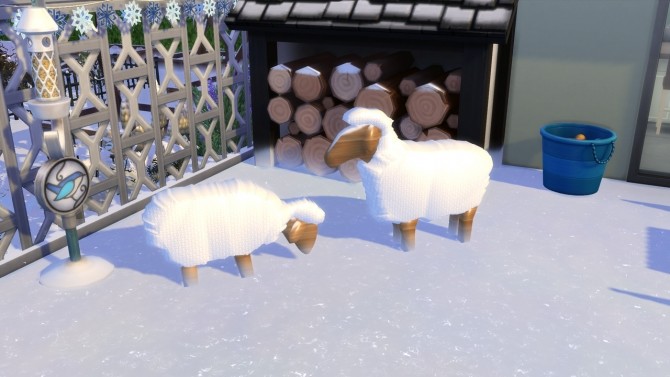 Sims 4 Decoration Sheeps at OceanRAZR