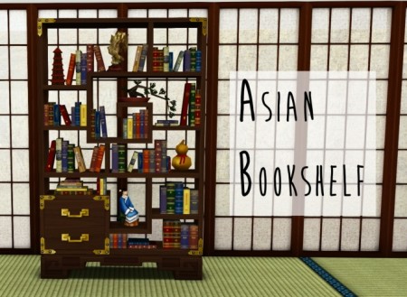 Asian Bookshelf at Teanmoon