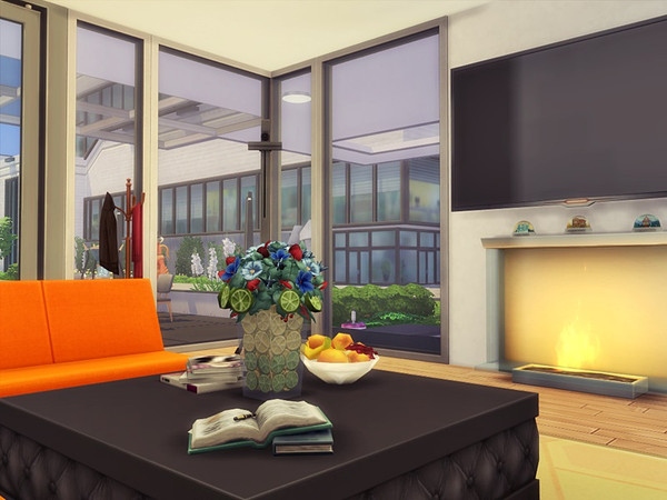 Sims 4 ROBER dormitory by marychabb at TSR