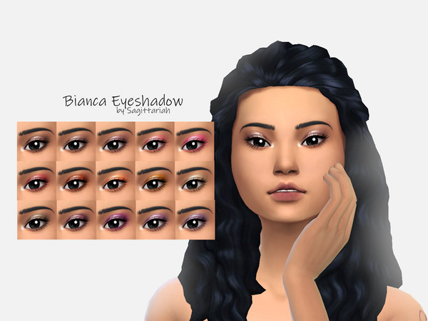 Sims 4 Bianca Eyeshadow by Sagittariah at TSR