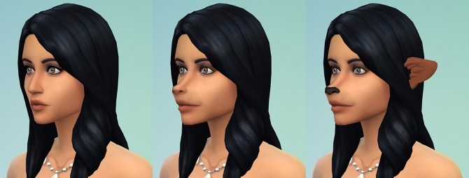 Sims 4 Snouts for Sims by CatmumCadence at Mod The Sims