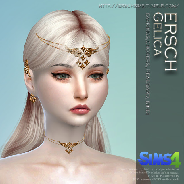 Sims 4 Gelica Set at ErSch Sims