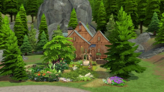 Sims 4 The Swamp House no CC by Caradriel at Mod The Sims