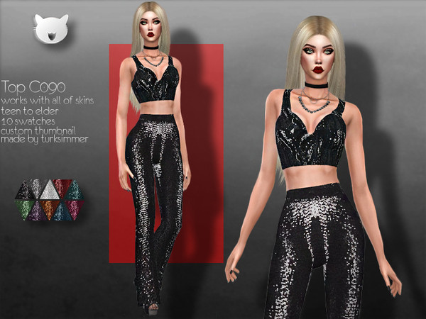 Sims 4 Top C090 by turksimmer at TSR