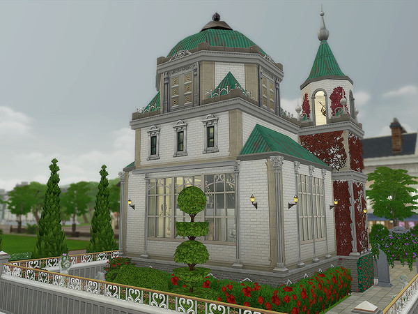 Sims 4 St. Peters Church by Ineliz at TSR