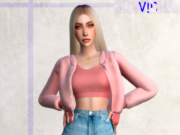 Sims 4 Jacket + Top I by Viy Sims at TSR