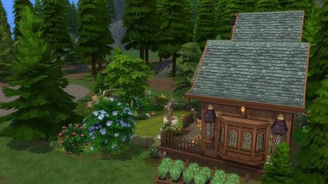 Sims 4 The Swamp House no CC by Caradriel at Mod The Sims