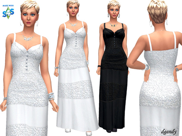 Sims 4 Dress 20191019 by dgandy at TSR