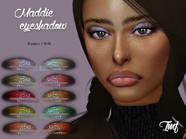 Sims 4 IMF Maddie Eyeshadow N.116 by IzzieMcFire at TSR