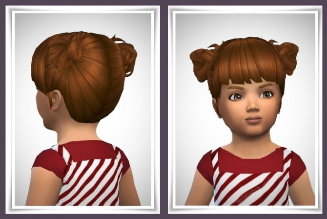Sims 4 Ellie Hair Toddler vers. at Birksches Sims Blog