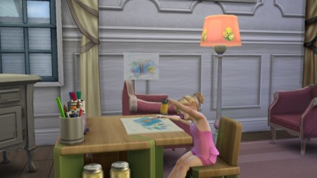 Toddlers can use Activity Table by Sofmc9 at Mod The Sims