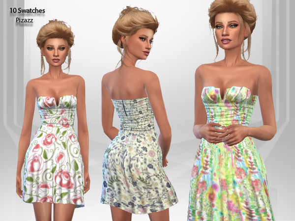 Sims 4 Evening Desire Elegant Dress Collection by pizazz at TSR