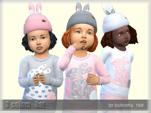 Sims 4 Hat Hare by bukovka at TSR