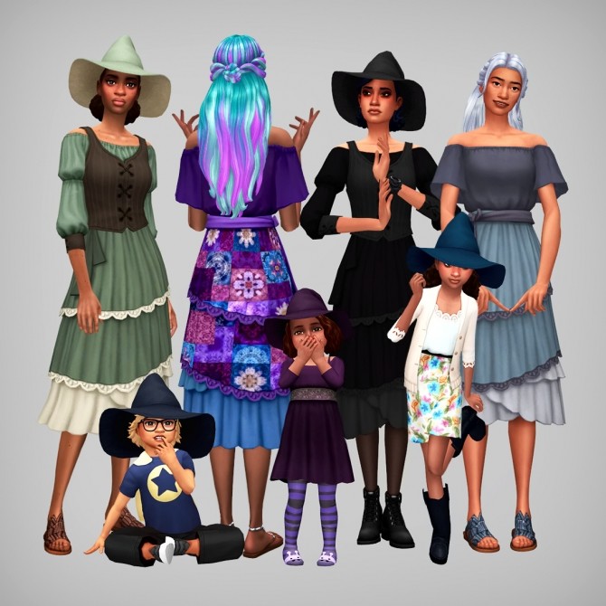 Sims 4 Simblreen 2019 Collection at Saurus Sims