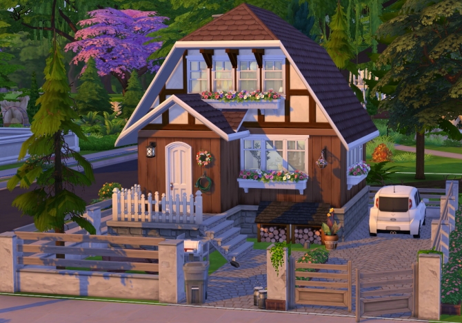 Black forest starter house at Fab Flubs » Sims 4 Updates