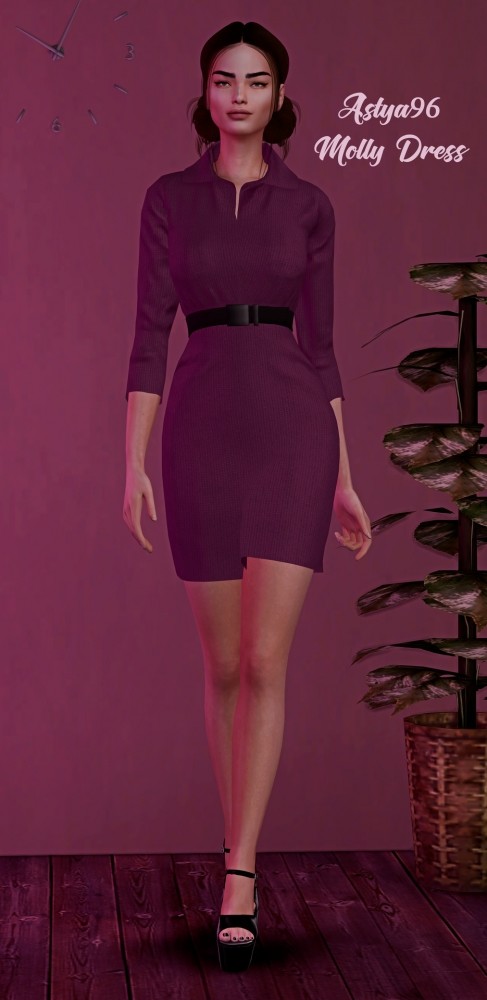 Sims 4 Molly Dress at Astya96