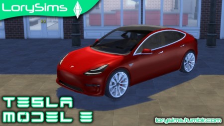 Tesla Model 3 at LorySims