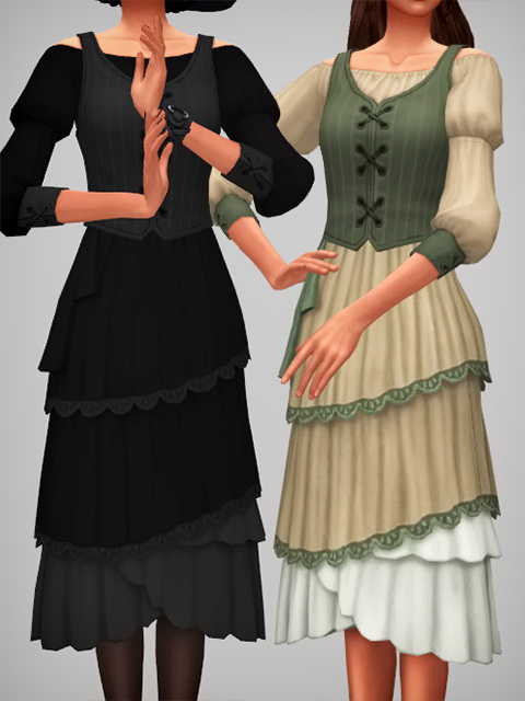 Sims 4 Simblreen 2019 Collection at Saurus Sims