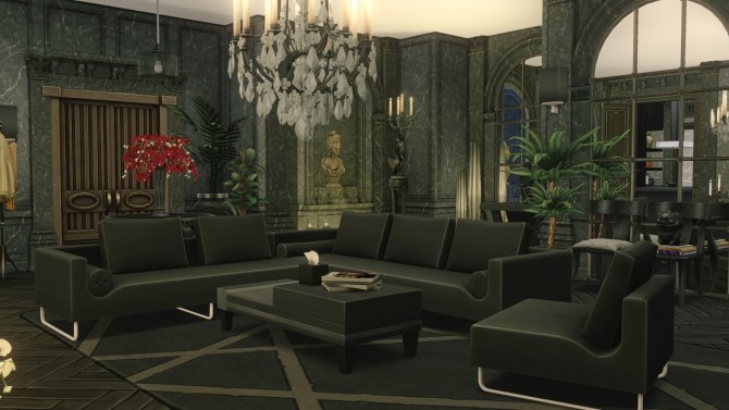 Sims 4 Luxury Parisian Apartment at Harrie