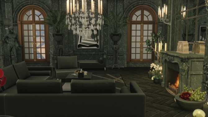 Luxury Parisian Apartment at Harrie » Sims 4 Updates