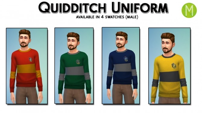 Sims 4 Hogwarts wardrobe Fan made stuff pack by iSandor at Mod The Sims
