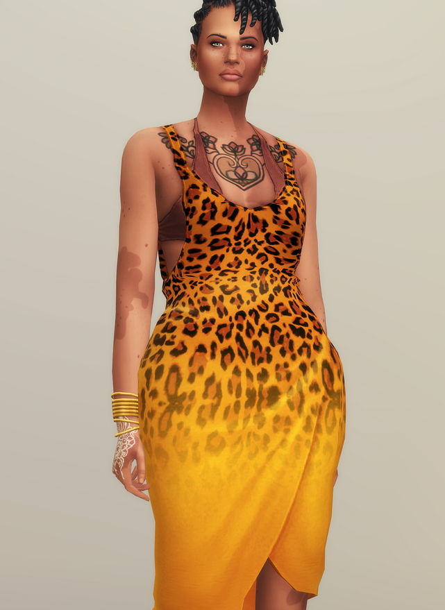 Sims 4 Sunset Dress at Rusty Nail