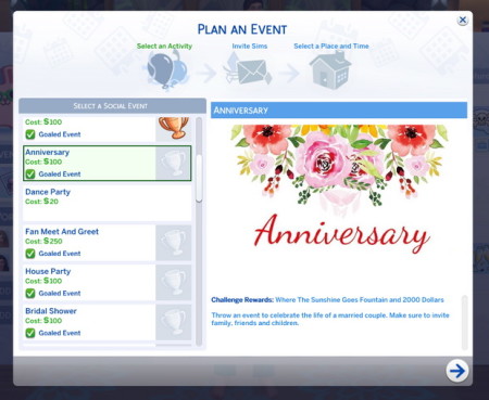 Anniversary event at Kiara’s Sims 4 Blog